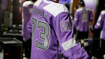 Toffoli Jersey Hockey Fights Cancer