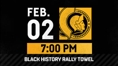 FEB. 2 VS. SENATORS AT 7:00 PM