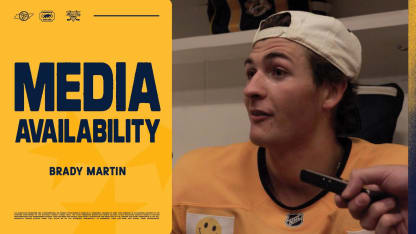 Media Availability: Brady Martin