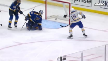 BUF@STL: Krebs scores goal against Jordan Binnington