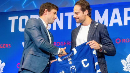 John Tavares gives Auston Matthews full support as Toronto Maple Leafs captain