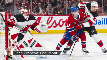 Devils Canadiens badge Chaumont