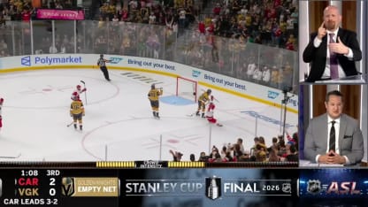 Ehlers buries it in empty net (ASL Cast)