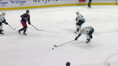 SEA@CBJ: Severson scores goal against Joey Daccord