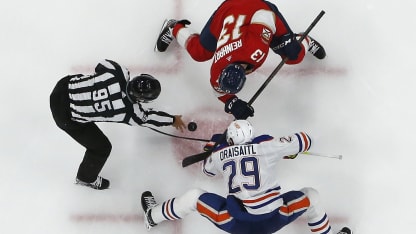 Draisaitl von den Oilers steht für Effektivitaet, Florida für Heimstaerke