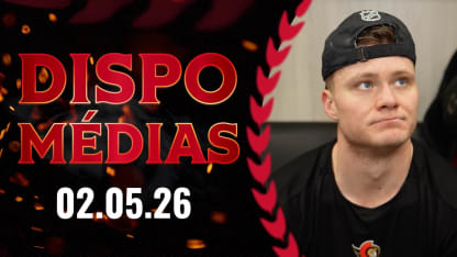 Tim Stützle dispo médias avant le match contre PHI