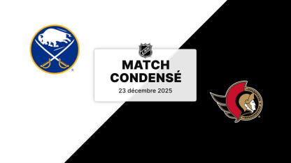 Match condensé : BUF @ OTT 23/12/25