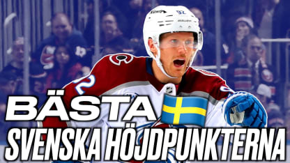 Topp-20 svenska höjdpunkter i NHL så här långt