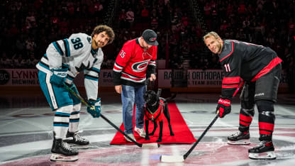 Ripken Canes puck drop