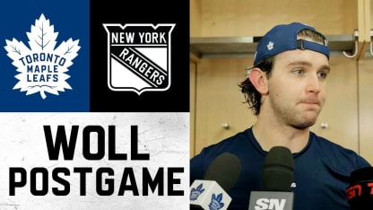 Joseph Woll | Post Game at  New York Rangers 