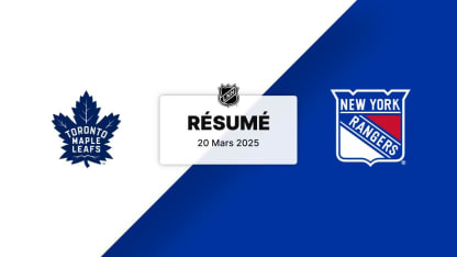 TOR vs NYR | Résumé 20/03/2025