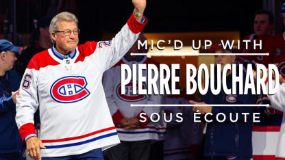 Mic'd up: Pierre Bouchard