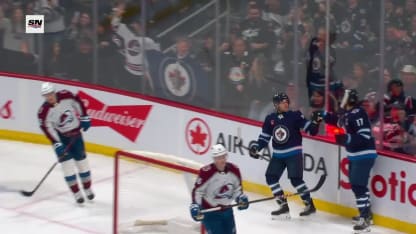 COL@WPG: Ehlers scores empty-net goal