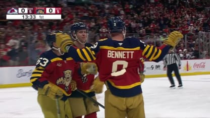 FLA vs. COL: Bennett breaks the ice