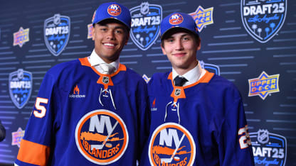 NYI first rounders Aitcheson Eklund