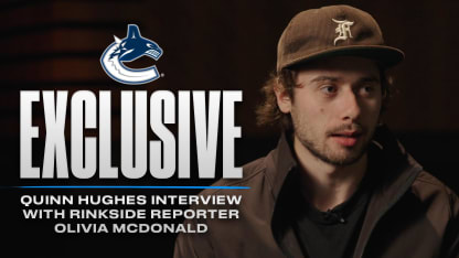 EXCLUSIVE | Quinn Hughes Interview with Olivia McDonald