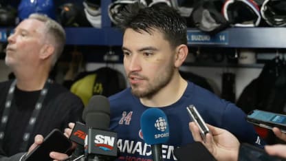 Après-match c. FLA : Suzuki