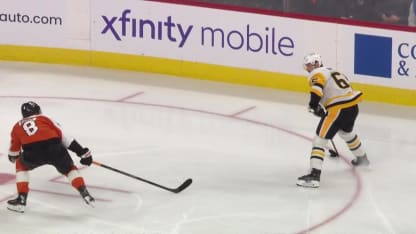 PIT@PHI: Crosby scores PPG against Dan Vladar