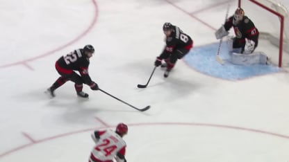 CAR@OTT: Jarvis scores goal against James Reimer