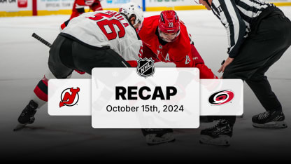 NJD at CAR | Recap