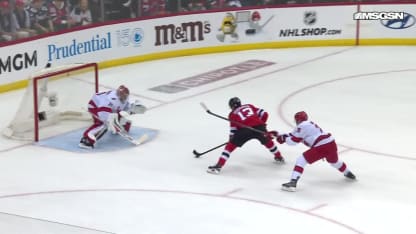 Nico Hischier with a Goal vs. Carolina Hurricanes
