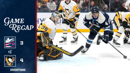 Pittsburgh Penguins Columbus Blue Jackets game recap November 28 2025