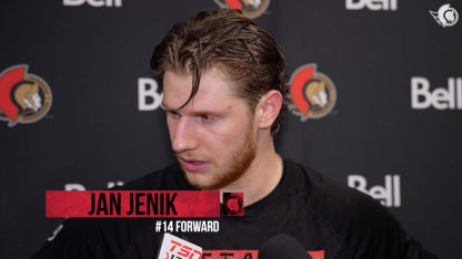 Jan Jenik après le match contre TOR