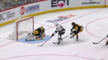 LAK@PIT: Fiala scores goal against Sergey Murashov