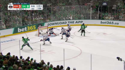 Skinner's spectacular stick save