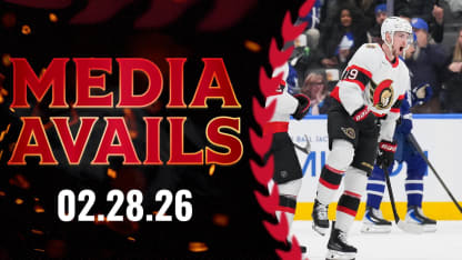 Drake Batherson Postgame Media vs TOR