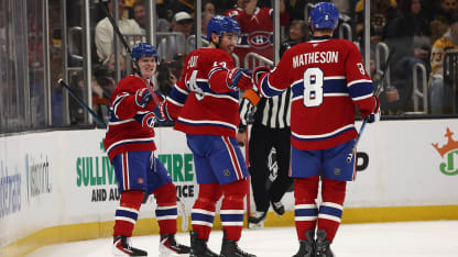 Caufield's second career hat trick