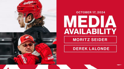 Moritz Seider & Derek Lalonde Media Availability