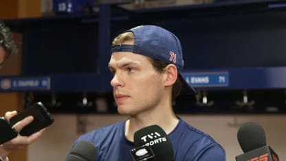 Postgame vs. CBJ: Evans