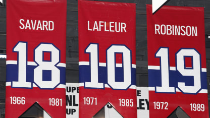 Lafleur number retired in rafters