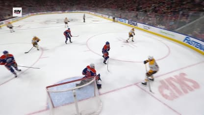 NSH@EDM: Hyman scores empty-net goal