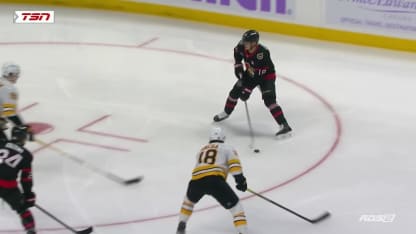 BOS@OTT: Giroux marque un but en A.N. contre Joonas Korpisalo