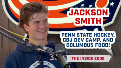 JACKSON SMITH is EXCITED to Join PENN STATE HOCKEY & is LOVING COLUMBUS FOOD‼️ 🏒 | The Inside Edge