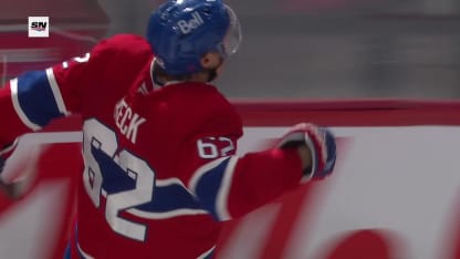 PIT@MTL: Beck scores goal against Stuart Skinner