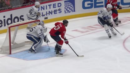 TOR@WSH: Carlson scores goal against Dennis Hildeby