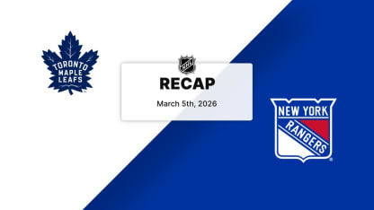 TOR at NYR | Recap