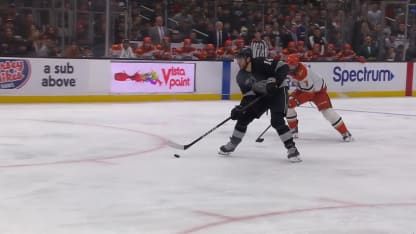 ANA@LAK: Laferriere scores goal against Lukas Dostal