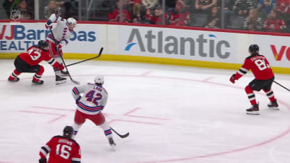 Vladislav Gavrikov with a Goal vs. New Jersey Devils