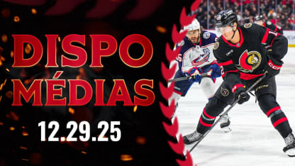 Shane Pinto dispo médias après le match contre CBJ