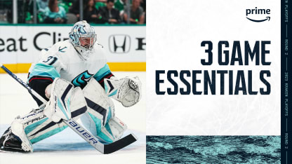 3 game essentials seattle kraken at dallas stars game 2