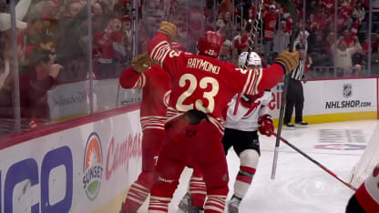 Faulk goes five-hole for game opener