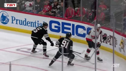 OTT@NJD: Amadio marque un but contre Nicolas Daws