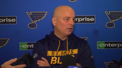 Jim Montgomery on becoming head coach of Blues