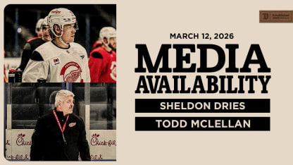 Sheldon Dries, Todd McLellan Morning Skate    