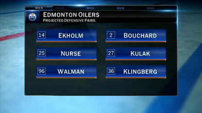 NHL Tonight on the Oilers' defensive pairings