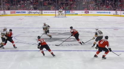 VGK@PHI: Stone scores PPG against Dan Vladar